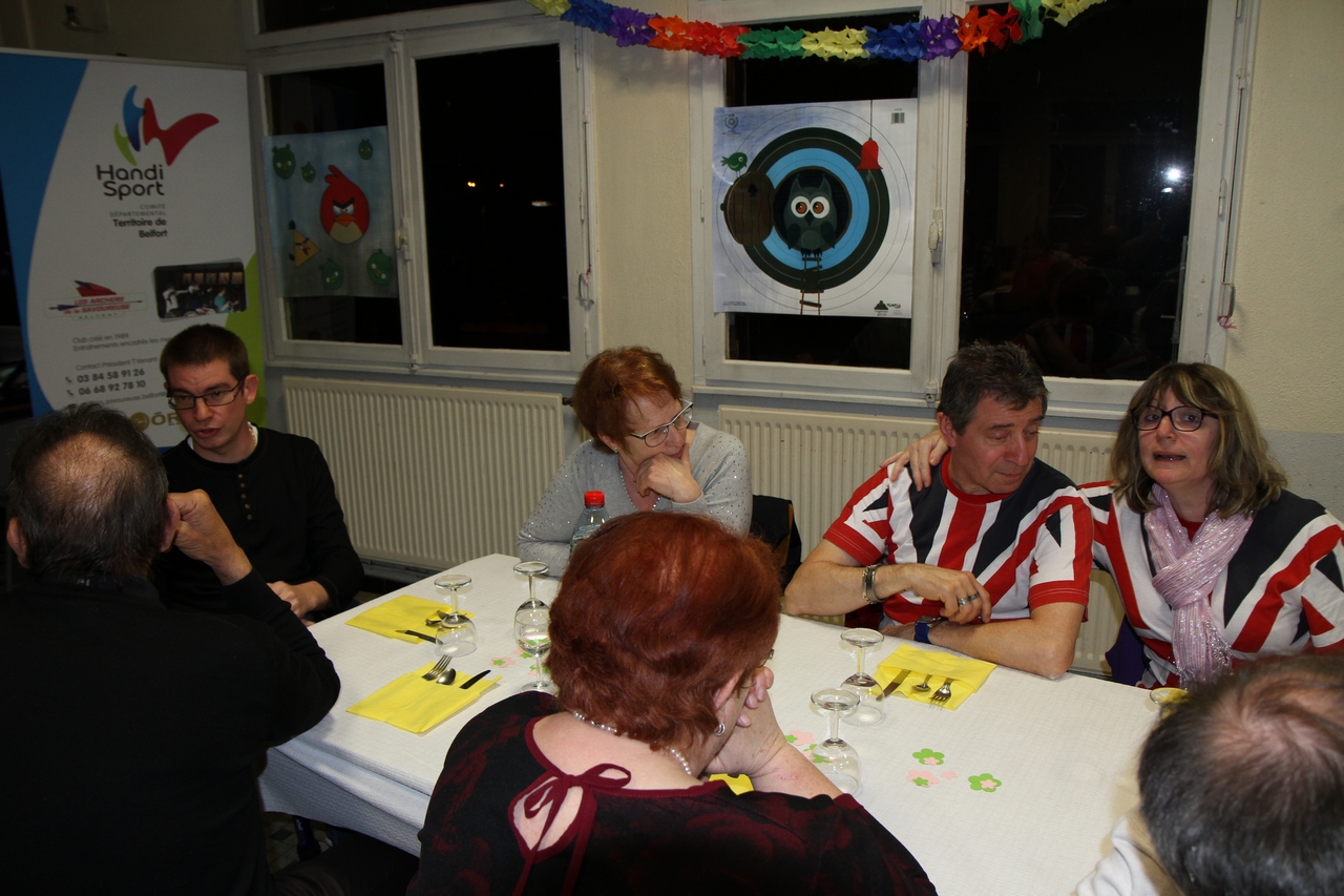 Repas annuel du club 25 mars 2017. 